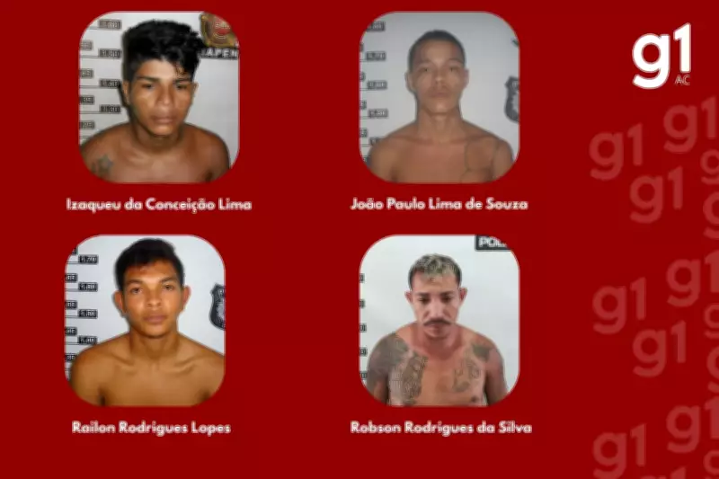 Quatro presos fogem de presídio no Acre em segunda fuga em menos de um mês