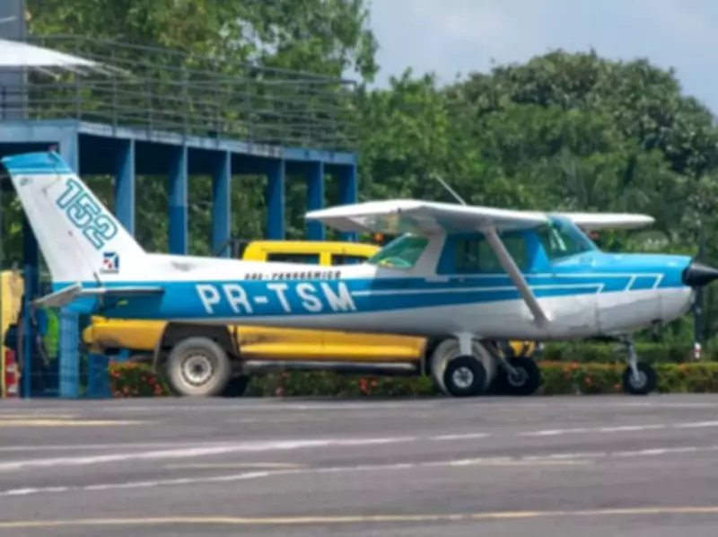 Queda de avião monomotor em Manaus mata instrutor e deixa aluno em estado grave