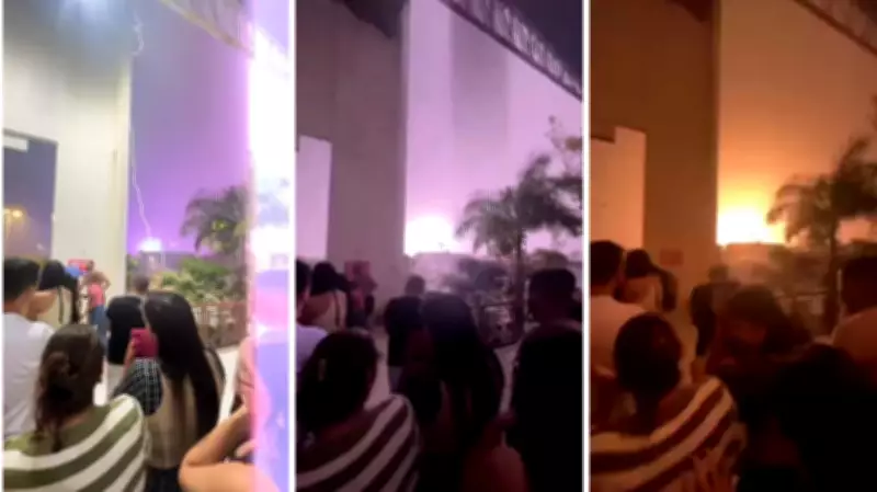 Raio provoca queda de energia e assusta moradores em Belo Jardim, Pernambuco