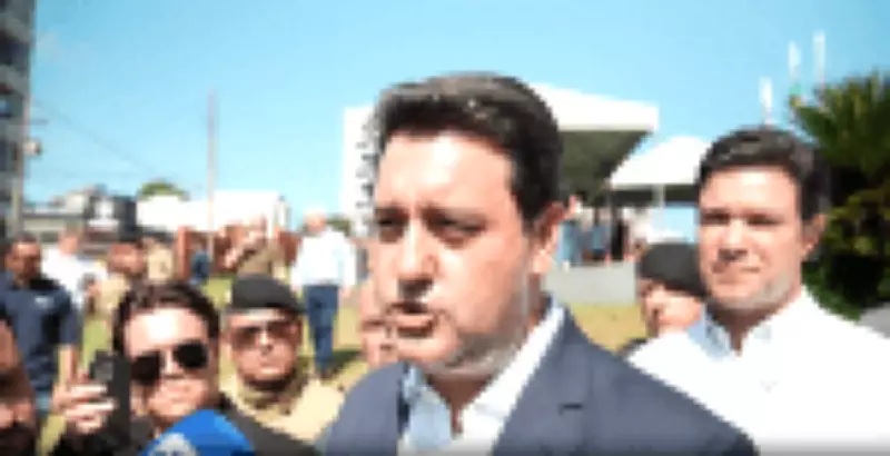 Ratinho Júnior anuncia foco no Paraná após desistir da Presidência e promete 'escudo' contra Brasília