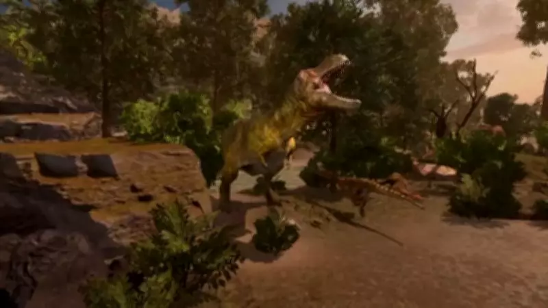 Realidade Virtual Transporta Público para a Era dos Dinossauros com Tecnologia Imersiva