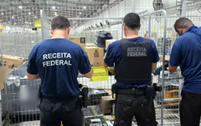 Receita Federal apreende 100 mercadorias ilegais em operação em Aracaju