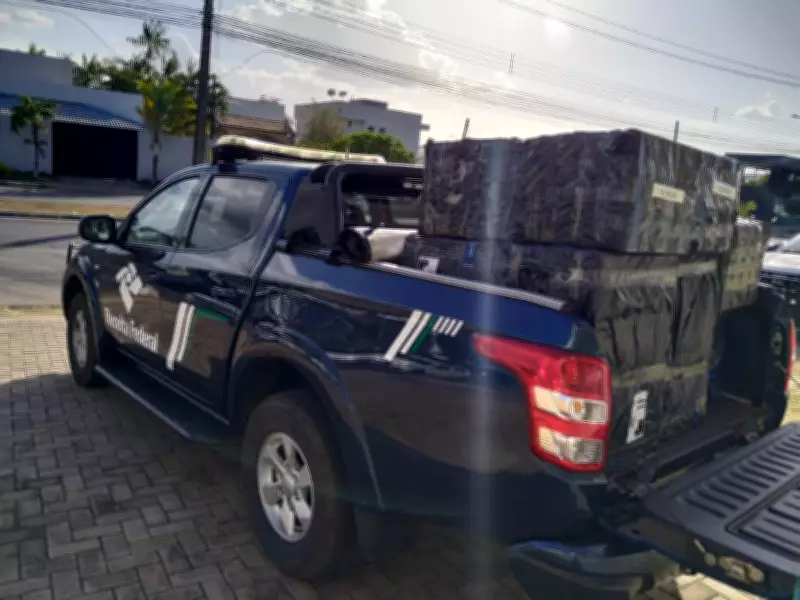 Receita Federal apreende 80 antenas Starlink em Boa Vista por suspeita de descaminho