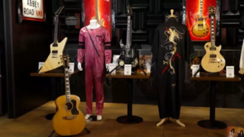 Relíquias do Rock e Heavy Metal Vão a Leilão em Nova York