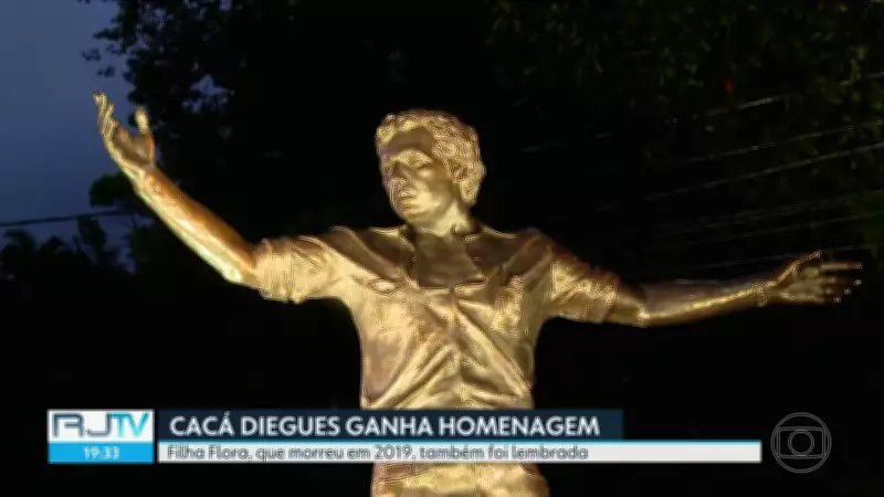 Rio de Janeiro inaugura estátua em homenagem ao cineasta Cacá Diegues no Alto da Boa Vista