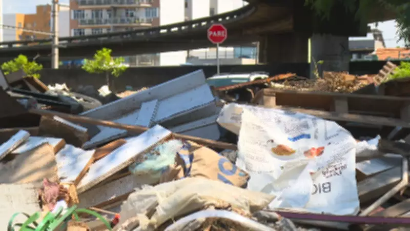 Rio de Janeiro registra mais de 39 mil pedidos de remoção de entulho em 2026