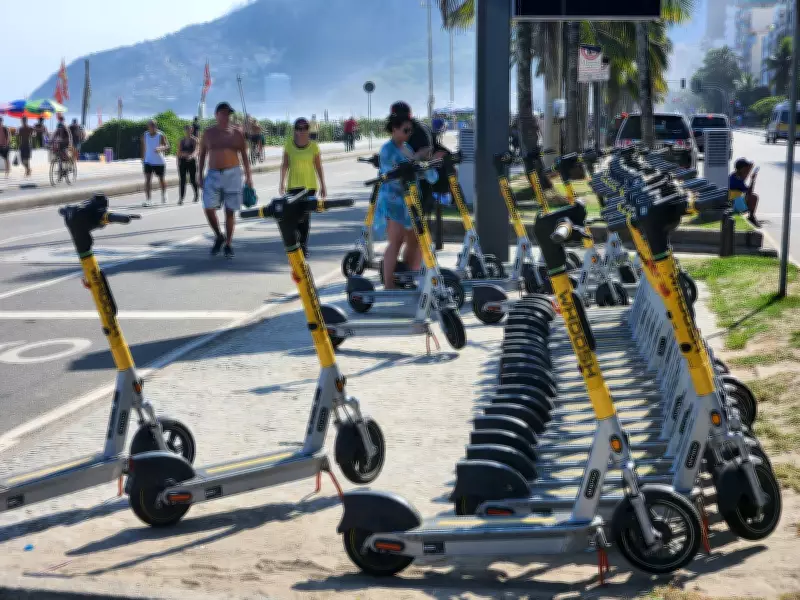 Rio regulamenta patinetes elétricos e abre expansão para Zona Norte e Oeste