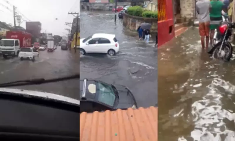 Salvador em Nível de Atenção Após Mais de 60 Ocorrências por Chuvas Intensas