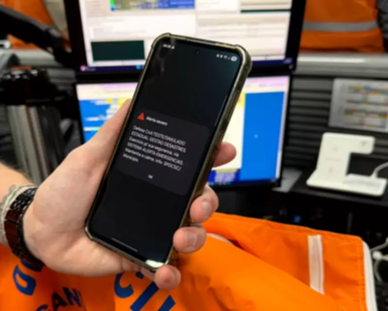 Santa Catarina realiza maior simulado de desastres do Brasil com alerta em celulares