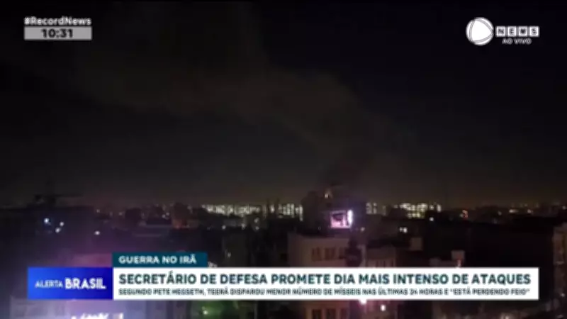 Secretário de Defesa dos EUA promete dia mais intenso de ataques contra o Irã