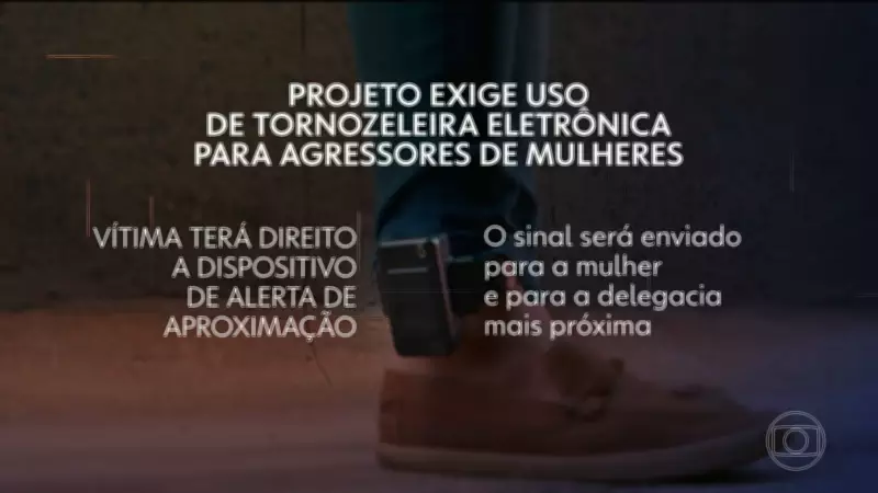 Senado aprova tornozeleira eletrônica obrigatória para agressores em casos de violência doméstica