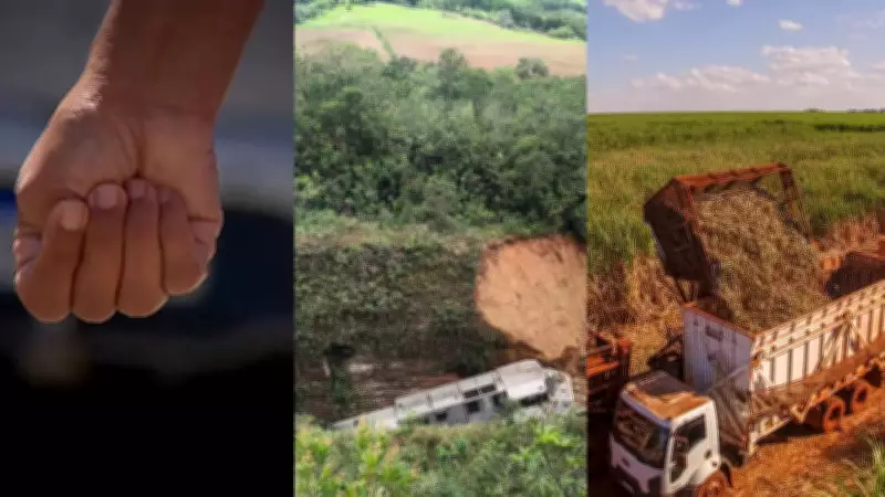 Sinal de socorro salva mulher de violência doméstica em Uberlândia; trem descarrila e motorista demitido por WhatsApp