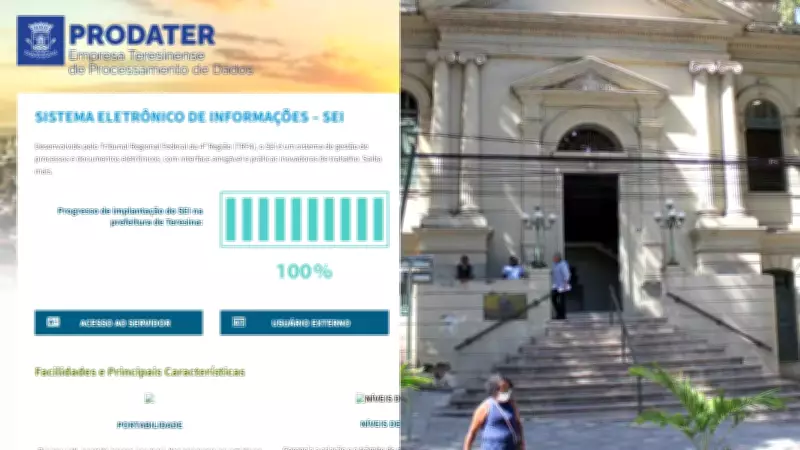 Sistema Eletrônico de Informações da Prefeitura de Teresina ficará indisponível por cinco dias