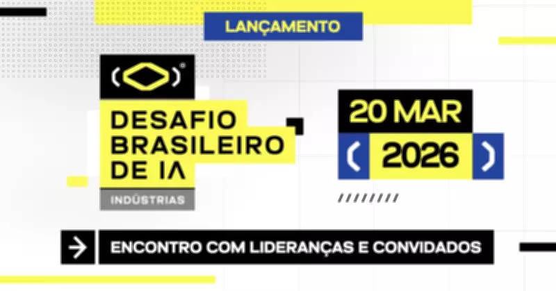 Sorocaba sedia lançamento de maior premiação nacional de IA para indústrias com R$ 1,5 milhão