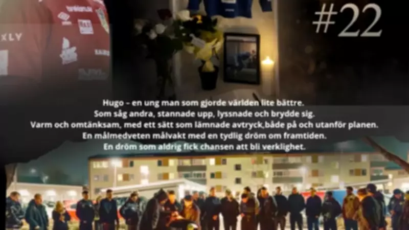 Suécia em luto: goleiro de 20 anos é morto a tiros acidentalmente em estacionamento