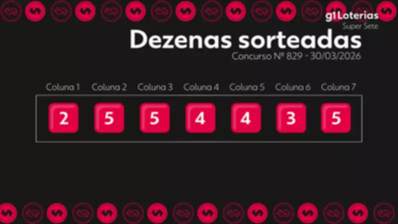 Super Sete: Concurso 829 não tem ganhador da faixa principal; prêmio acumula em R$ 5 milhões