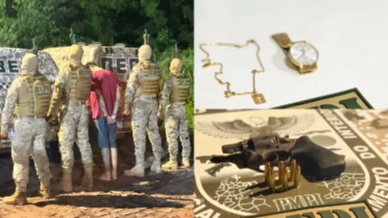 Suspeito de quadrilha de roubo de joias é preso em Teresina com arma e drogas