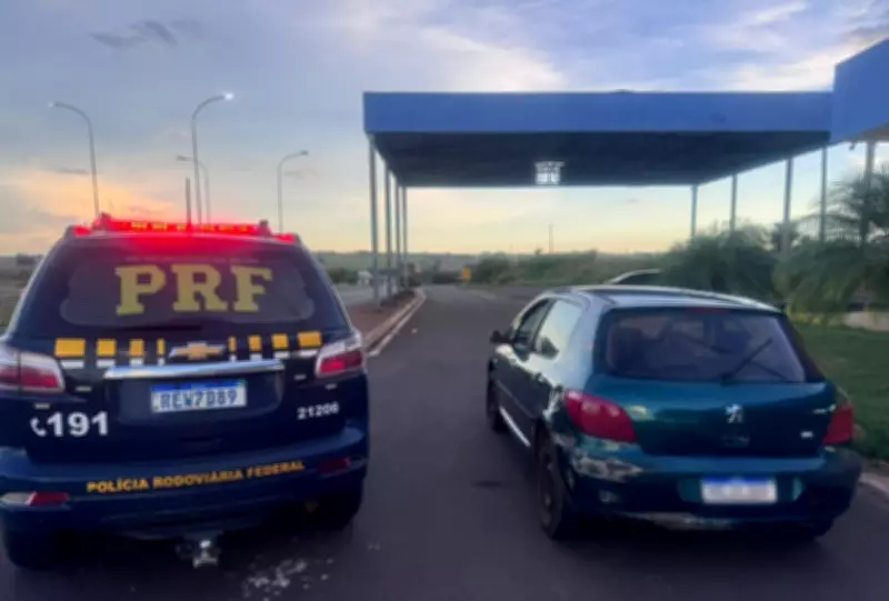 Suspeito de tentativa de feminicídio é capturado pela PRF em rodovia de Mato Grosso do Sul
