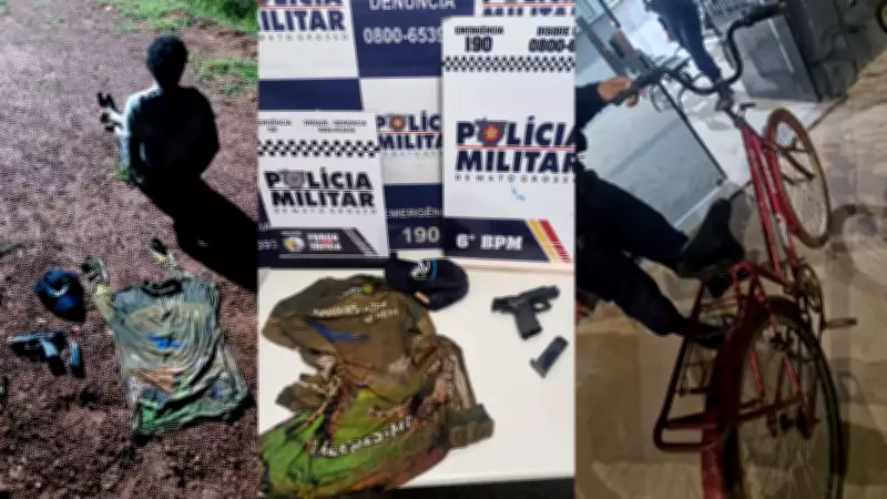 Suspeito de tentativa de homicídio é preso com arma e bicicleta usadas no crime em Cáceres