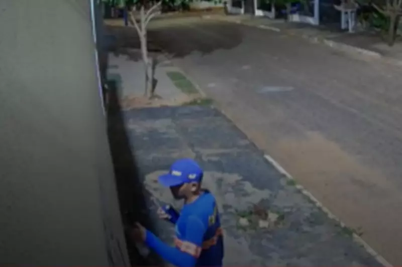 Suspeito é preso após pichar sigla de facção em residência de policial militar em Sorriso
