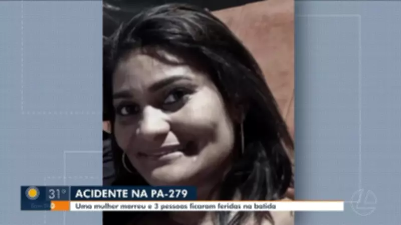 Técnica de enfermagem morre e três ficam feridos em grave acidente com ambulância na PA-279