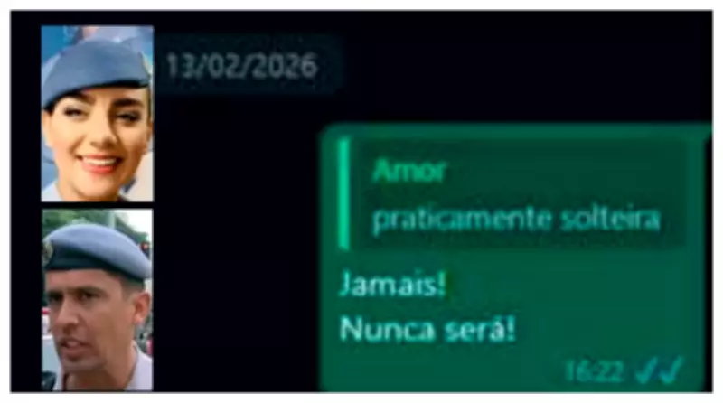 Tenente-coronel proibiu separação dias antes de matar esposa, revelam mensagens