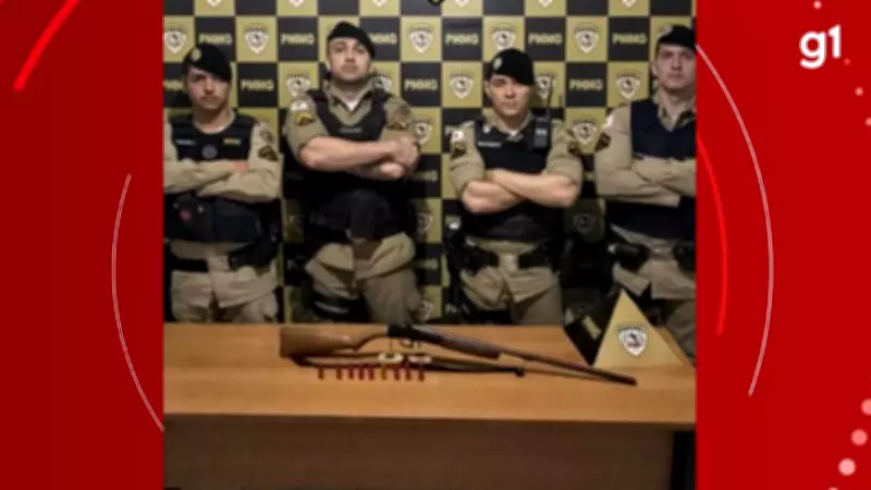 Tentativa de homicídio por ciúmes em Carbonita termina com dois presos e armas apreendidas