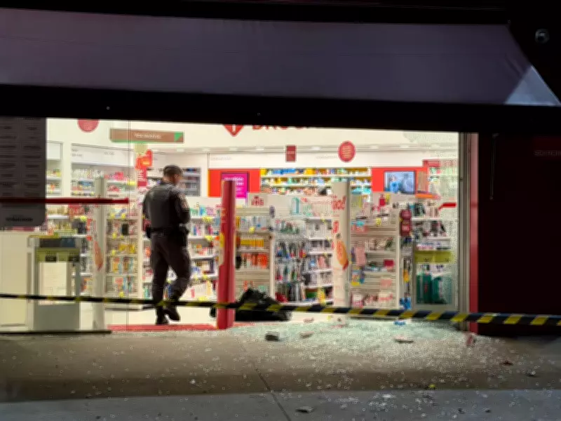 Tentativa de roubo a farmácia na Zona Sul de SP termina com suspeito morto e outro preso