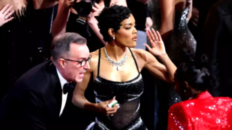 Teyana Taylor confronta segurança após ser empurrada no Oscar 2026