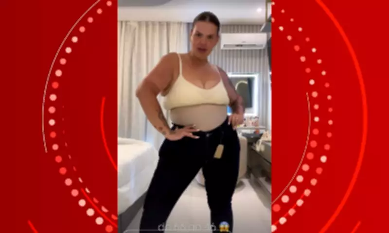 Thais Carla comemora redução de manequim 66 para 46 após cirurgia bariátrica