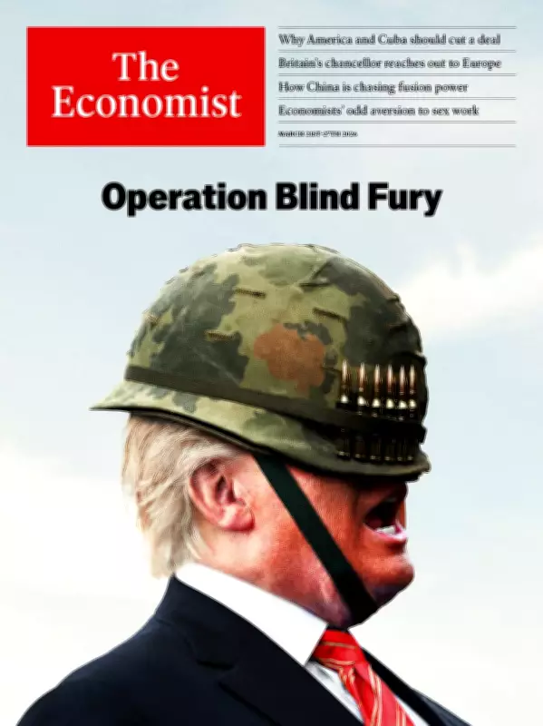 The Economist critica ação de Trump contra Irã e alerta sobre guerra cega