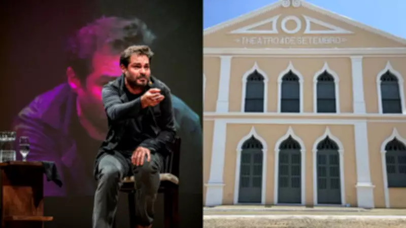 Thiago Lacerda se apresenta em Teresina com peça solidária na Semana Nacional do Teatro