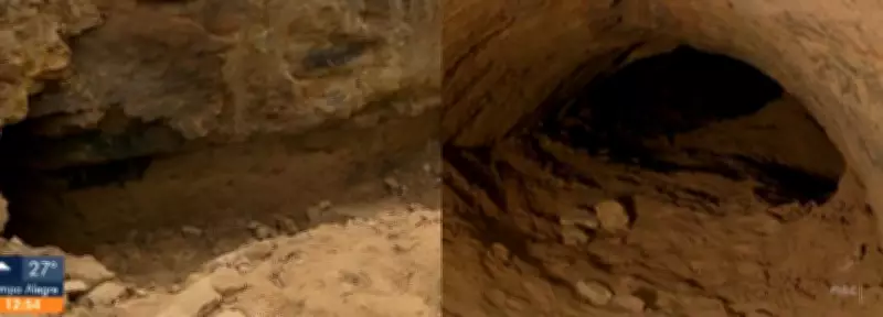 Túneis de 10 mil anos escavados por tatus gigantes são descobertos no Sul de SC