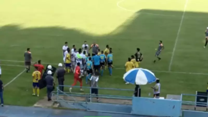 Torcedor preso em Araçatuba por xingamentos racistas contra jogadores do Comercial