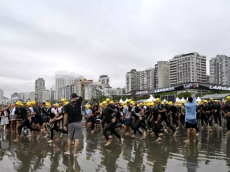 Triathlon Internacional de Santos altera trânsito com bloqueios em vias e rodovia