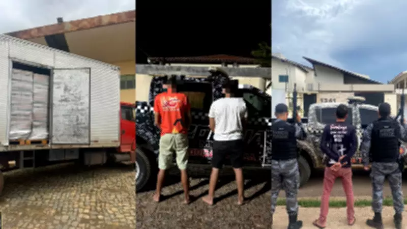 Trio é preso no Piauí por simular roubo de carga e integrar quadrilha interestadual