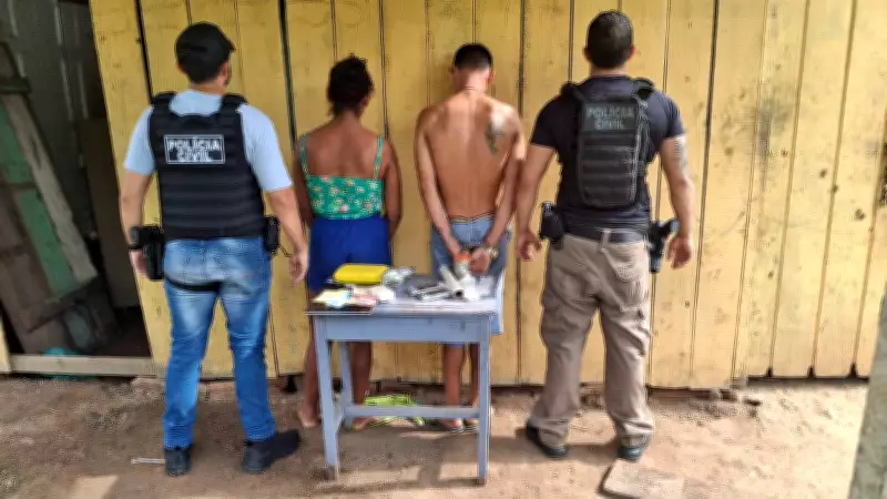 Três adultos e um menor são presos por homicídio ligado a facção em Nova Mamoré (RO)