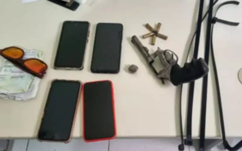 Três homens são presos após tentativa de roubo e sequestro de caminhoneiro na BR-101