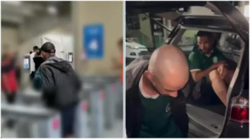 Três homens são presos por reconhecimento facial ao tentar entrar em estádio de futebol