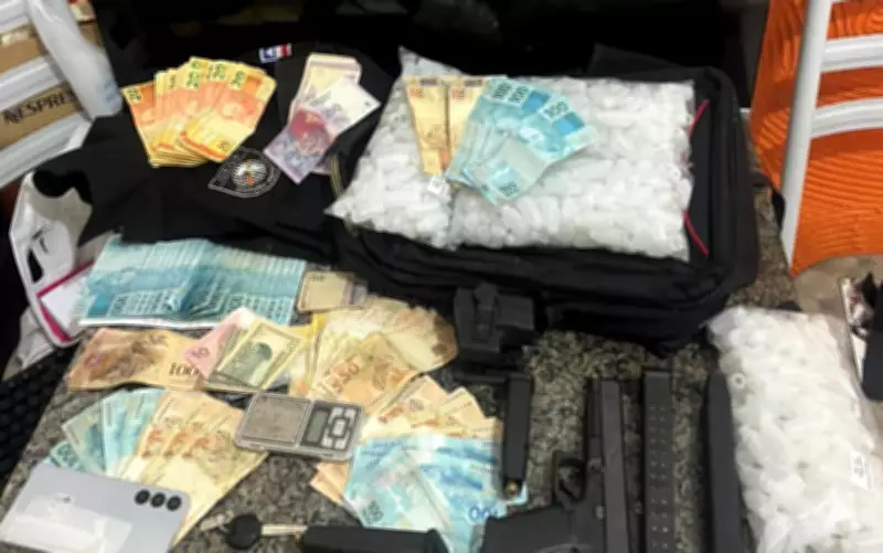 Três presos em operação contra tráfico de drogas entre Feira de Santana e Salvador