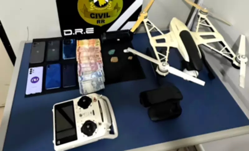 Três presos em ponto de drogas próximo a escola estadual em Boa Vista