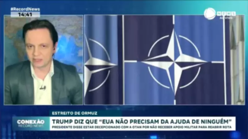 Trump afirma que EUA não precisam de ajuda externa para reabrir Estreito de Ormuz