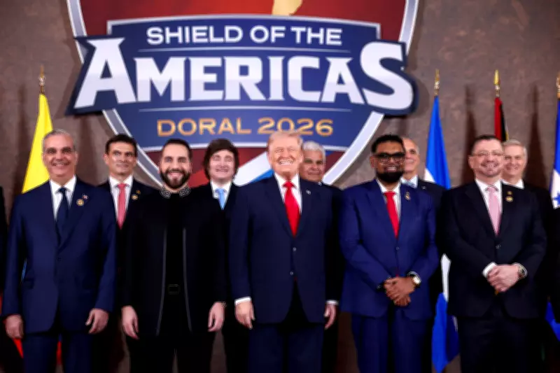 Trump reúne aliados latino-americanos em Miami e anuncia coalizão contra cartéis de drogas