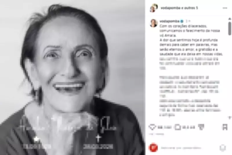Vó da Pomba, influenciadora de 96 anos com Alzheimer, morre em Campinas