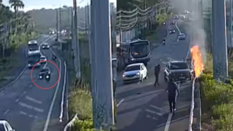 Vídeo captura momento fatal de atropelamento que mata vigilante na BR-343 em Teresina