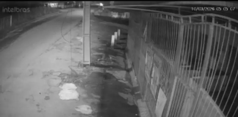 Vídeo de segurança flagra atropelamento fatal na Zona Oeste de Manaus