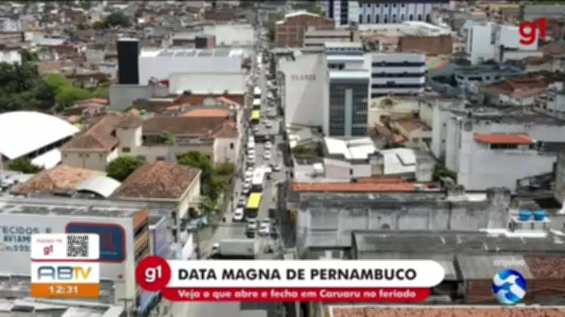 Vídeos AB1 de Caruaru: Confira os destaques da quinta-feira, 5 de março de 2026