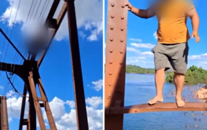 Vídeos mostram pessoas saltando da mesma ponte onde adolescente morreu afogado em Igarapava, SP