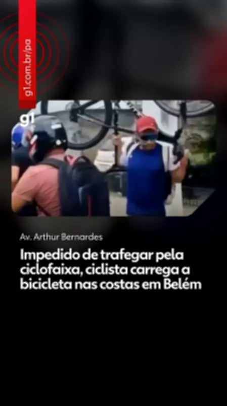 Vídeos viralizam ao mostrar desrespeito no trânsito de Belém e reação de ciclistas e pedestres