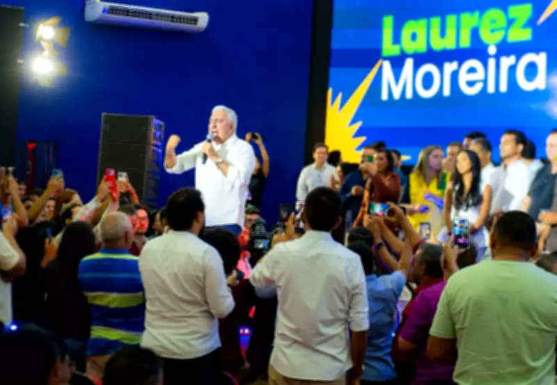 Vice-governador Laurez Moreira oficializa pré-candidatura ao governo do Tocantins em evento com Kassab